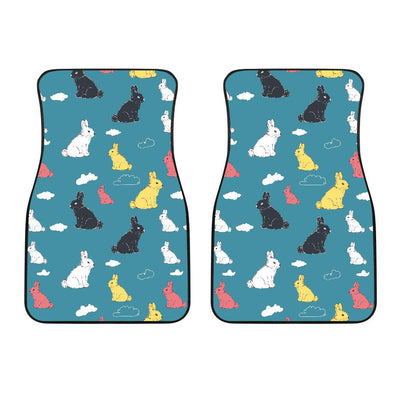 Rabbit Pattern Print Design RB014 Car Floor Mats-JORJUNE.COM