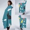Rabbit Pattern Print Design RB014 Hooded Blanket-JORJUNE.COM
