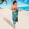 Rabbit Pattern Print Design RB014 Sarong Pareo Wrap-JORJUNE.COM