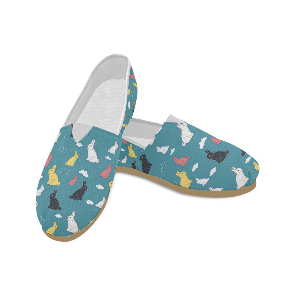 Rabbit Pattern Print Design RB014 Women Casual Shoes-JorJune.com