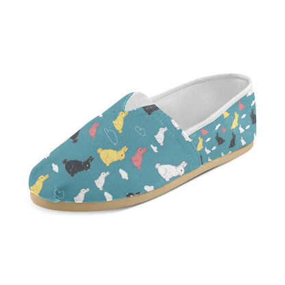 Rabbit Pattern Print Design RB014 Women Casual Shoes-JorJune.com