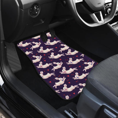 Rabbit Pattern Print Design RB016 Car Floor Mats-JORJUNE.COM