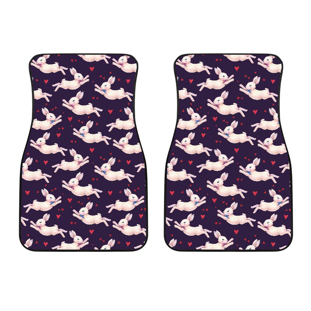 Rabbit Pattern Print Design RB016 Car Floor Mats-JORJUNE.COM