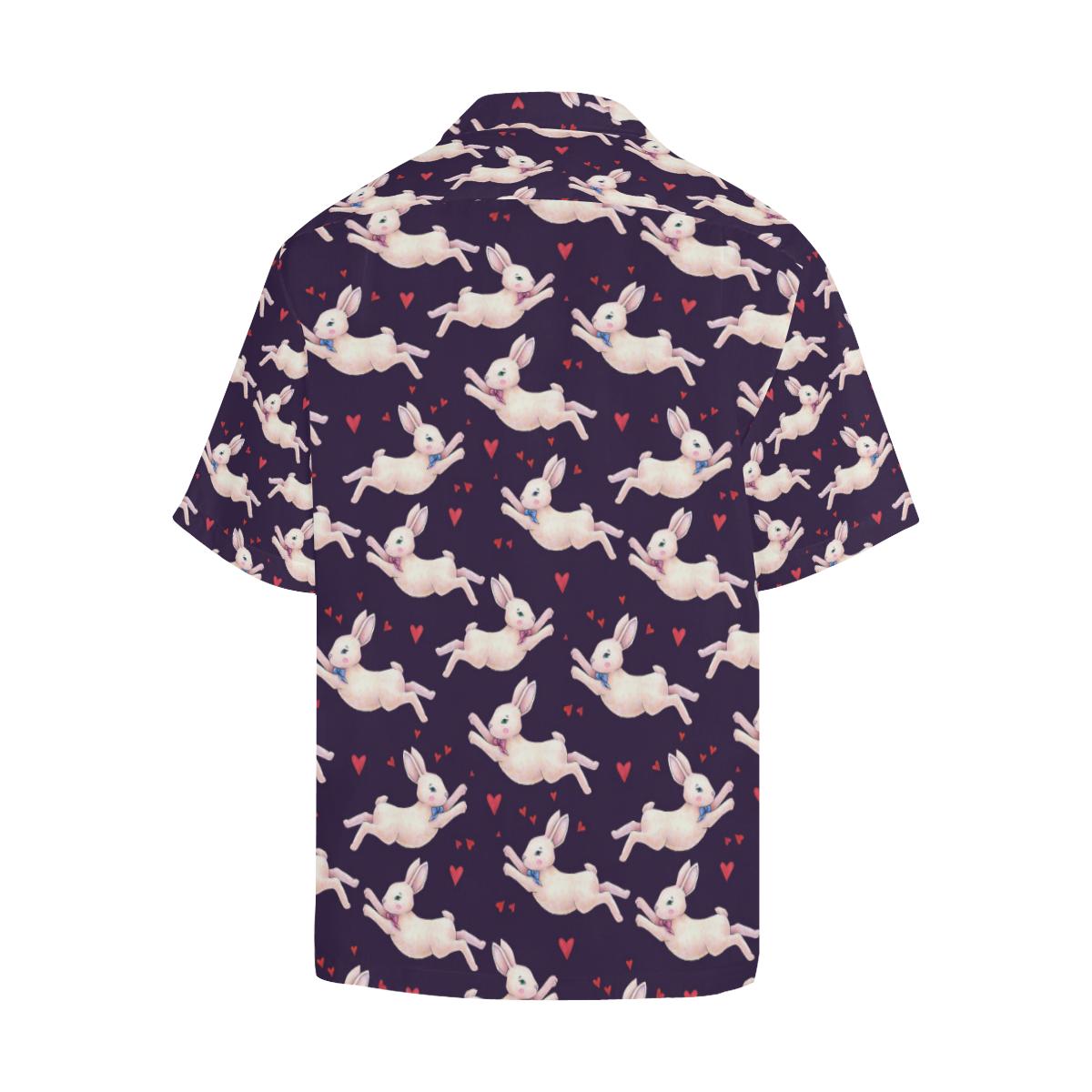 Rabbit Pattern Print Design RB016 Men Hawaiian Shirt-JorJune