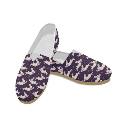 Rabbit Pattern Print Design RB016 Women Casual Shoes-JorJune.com