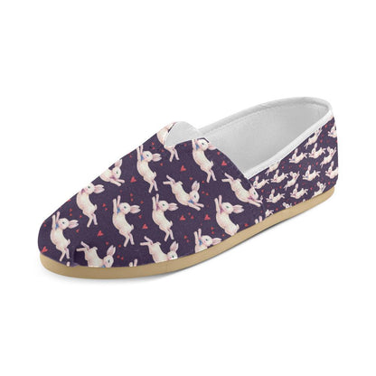 Rabbit Pattern Print Design RB016 Women Casual Shoes-JorJune.com