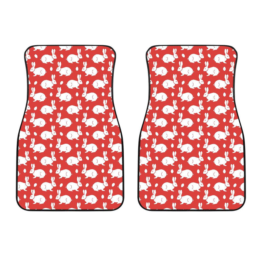 Rabbit Pattern Print Design RB017 Car Floor Mats-JORJUNE.COM