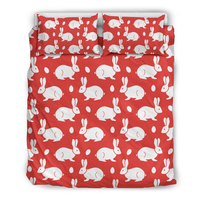 Rabbit Pattern Print Design RB017 Duvet Cover Bedding Set-JORJUNE.COM