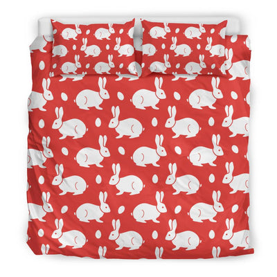 Rabbit Pattern Print Design RB017 Duvet Cover Bedding Set-JORJUNE.COM