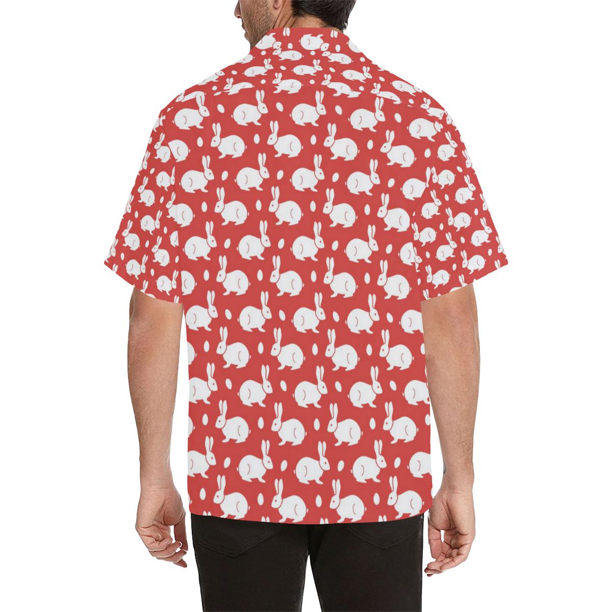 Rabbit Pattern Print Design RB017 Men Hawaiian Shirt-JorJune