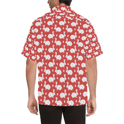 Rabbit Pattern Print Design RB017 Men Hawaiian Shirt-JorJune