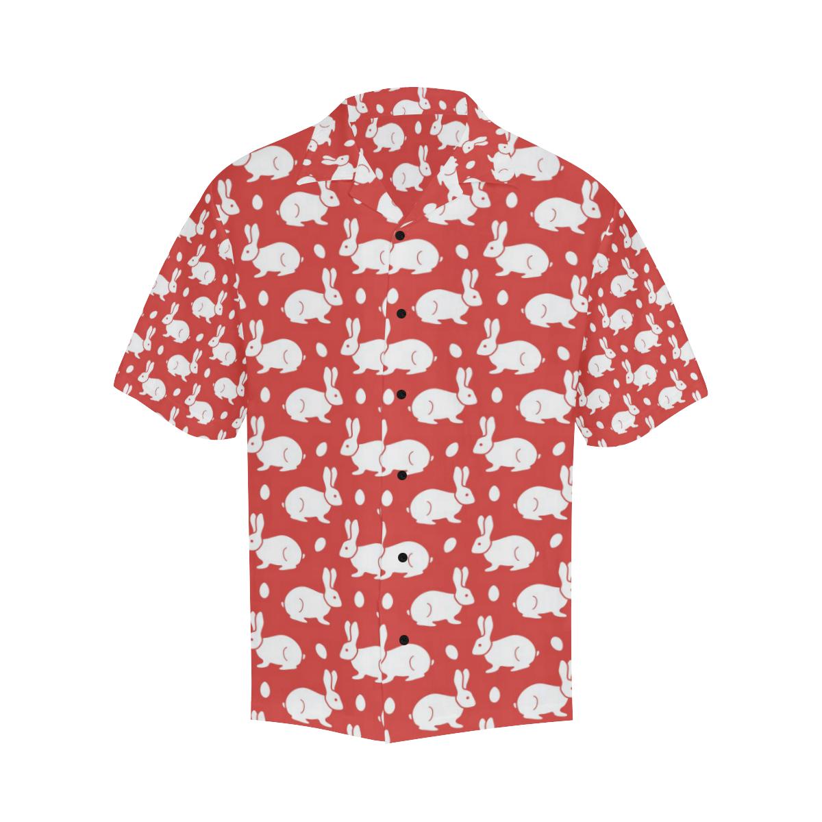 Rabbit Pattern Print Design RB017 Men Hawaiian Shirt-JorJune