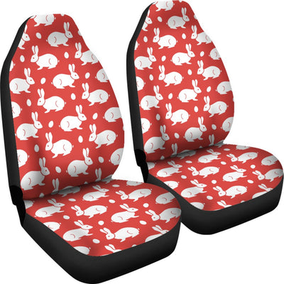 Rabbit Pattern Print Design RB017 Universal Fit Car Seat Covers-JorJune