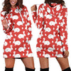 Rabbit Pattern Print Design RB017 Women Hoodie Dress