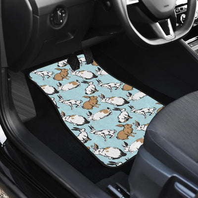 Rabbit Pattern Print Design RB018 Car Floor Mats-JORJUNE.COM