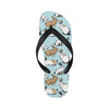 Rabbit Pattern Print Design RB018 Flip Flops-JorJune