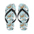 Rabbit Pattern Print Design RB018 Flip Flops-JorJune