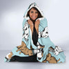 Rabbit Pattern Print Design RB018 Hooded Blanket-JORJUNE.COM