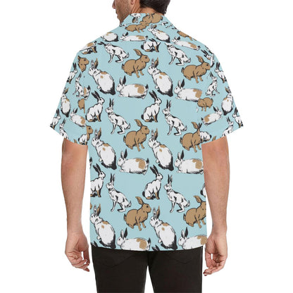 Rabbit Pattern Print Design RB018 Men Hawaiian Shirt-JorJune
