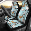 Rabbit Pattern Print Design RB018 Universal Fit Car Seat Covers-JorJune