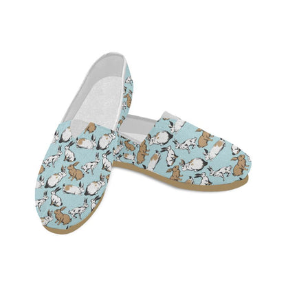 Rabbit Pattern Print Design RB018 Women Casual Shoes-JorJune.com