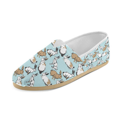 Rabbit Pattern Print Design RB018 Women Casual Shoes-JorJune.com