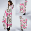 Rabbit Pattern Print Design RB019 Hooded Blanket-JORJUNE.COM