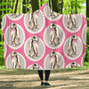 Rabbit Pattern Print Design RB019 Hooded Blanket-JORJUNE.COM