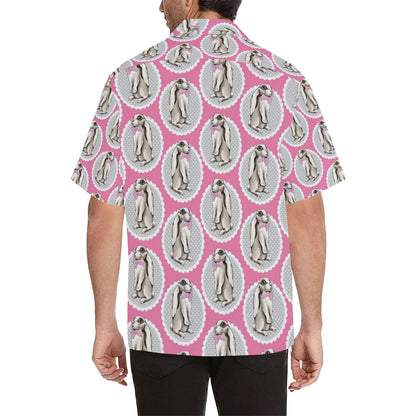 Rabbit Pattern Print Design RB019 Men Hawaiian Shirt-JorJune