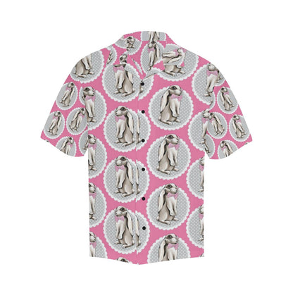 Rabbit Pattern Print Design RB019 Men Hawaiian Shirt-JorJune