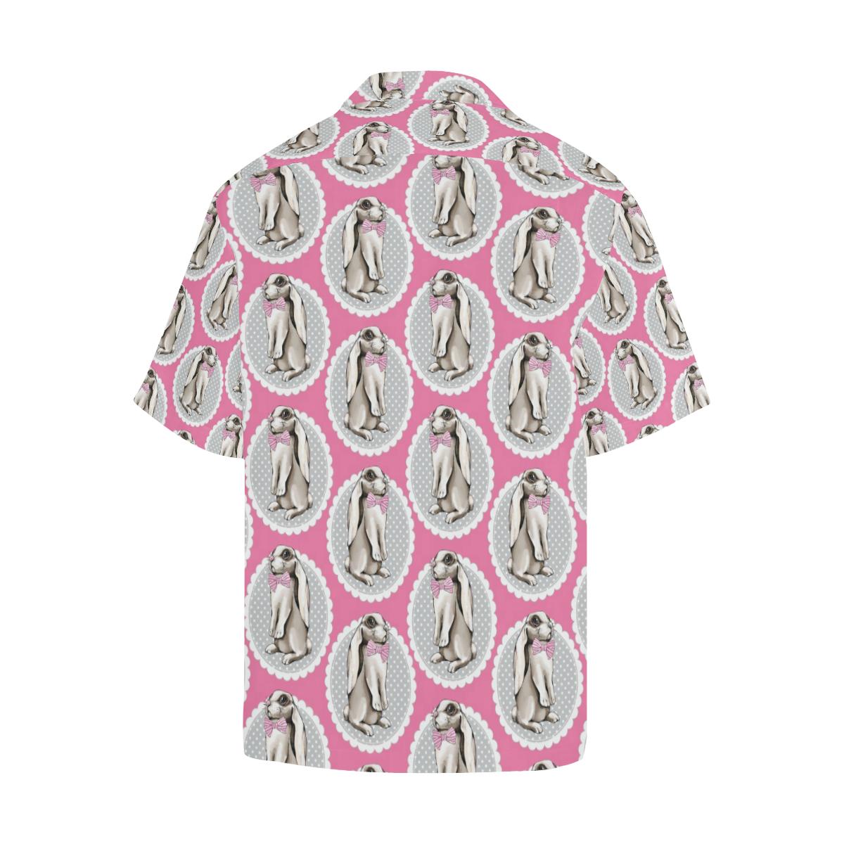 Rabbit Pattern Print Design RB019 Men Hawaiian Shirt-JorJune