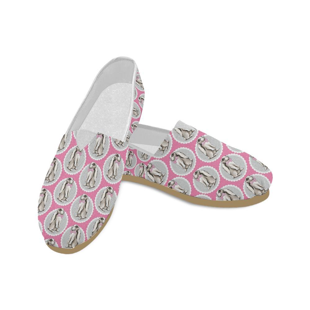 Rabbit Pattern Print Design RB019 Women Casual Shoes-JorJune.com