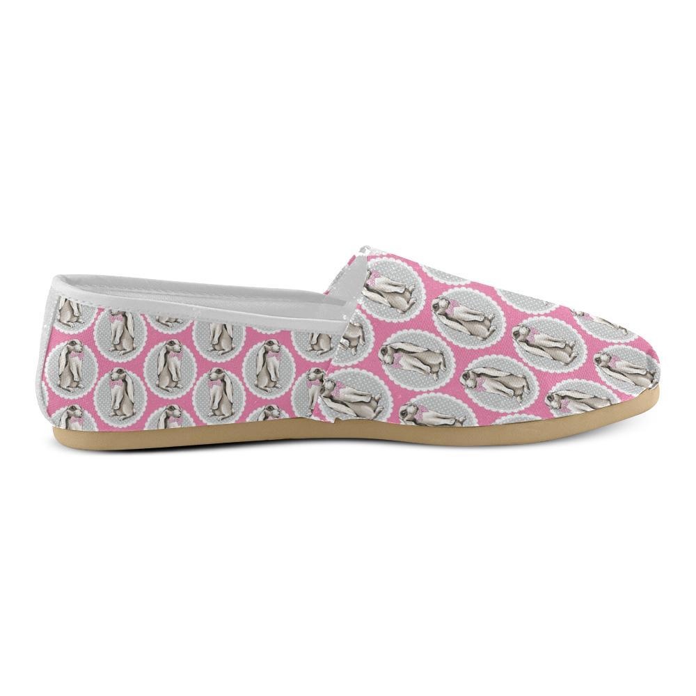 Rabbit Pattern Print Design RB019 Women Casual Shoes-JorJune.com
