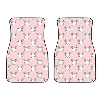 Rabbit Pattern Print Design RB02 Car Floor Mats-JORJUNE.COM