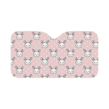 Rabbit Pattern Print Design RB02 Car Sun Shade-JorJune