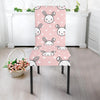 Rabbit Pattern Print Design RB02 Dining Chair Slipcover-JORJUNE.COM