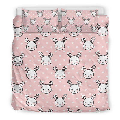 Rabbit Pattern Print Design RB02 Duvet Cover Bedding Set-JORJUNE.COM