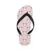 Rabbit Pattern Print Design RB02 Flip Flops-JorJune