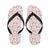 Rabbit Pattern Print Design RB02 Flip Flops-JorJune