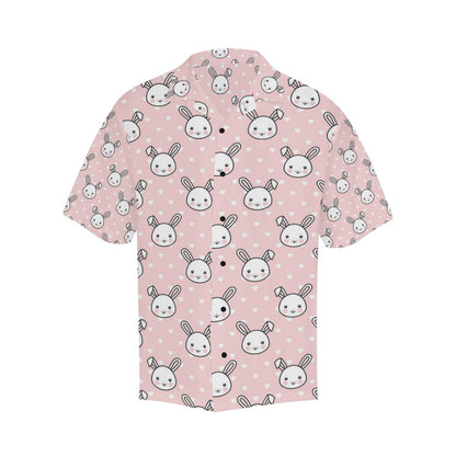 Rabbit Pattern Print Design RB02 Men Hawaiian Shirt-JorJune
