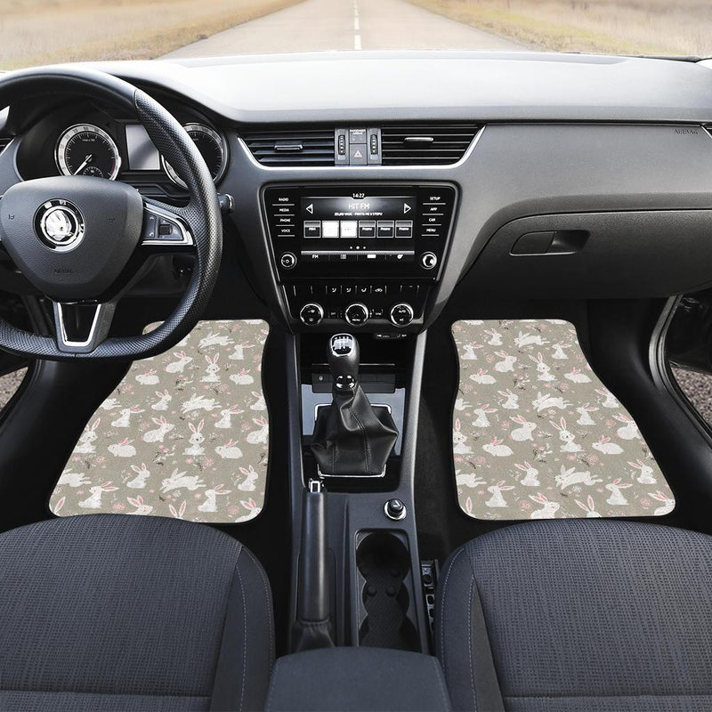 Rabbit Pattern Print Design RB03 Car Floor Mats-JORJUNE.COM