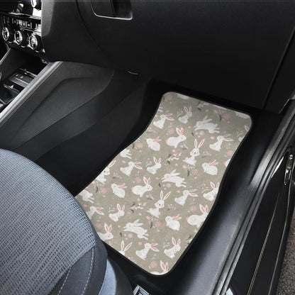 Rabbit Pattern Print Design RB03 Car Floor Mats-JORJUNE.COM