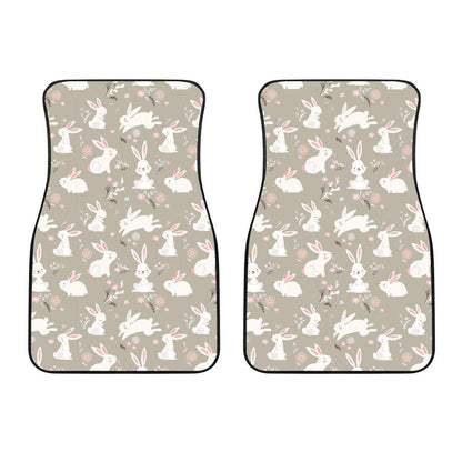 Rabbit Pattern Print Design RB03 Car Floor Mats-JORJUNE.COM