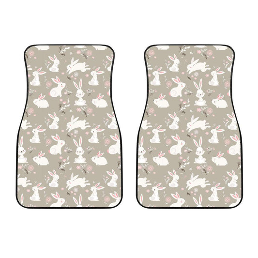 Rabbit Pattern Print Design RB03 Car Floor Mats-JORJUNE.COM