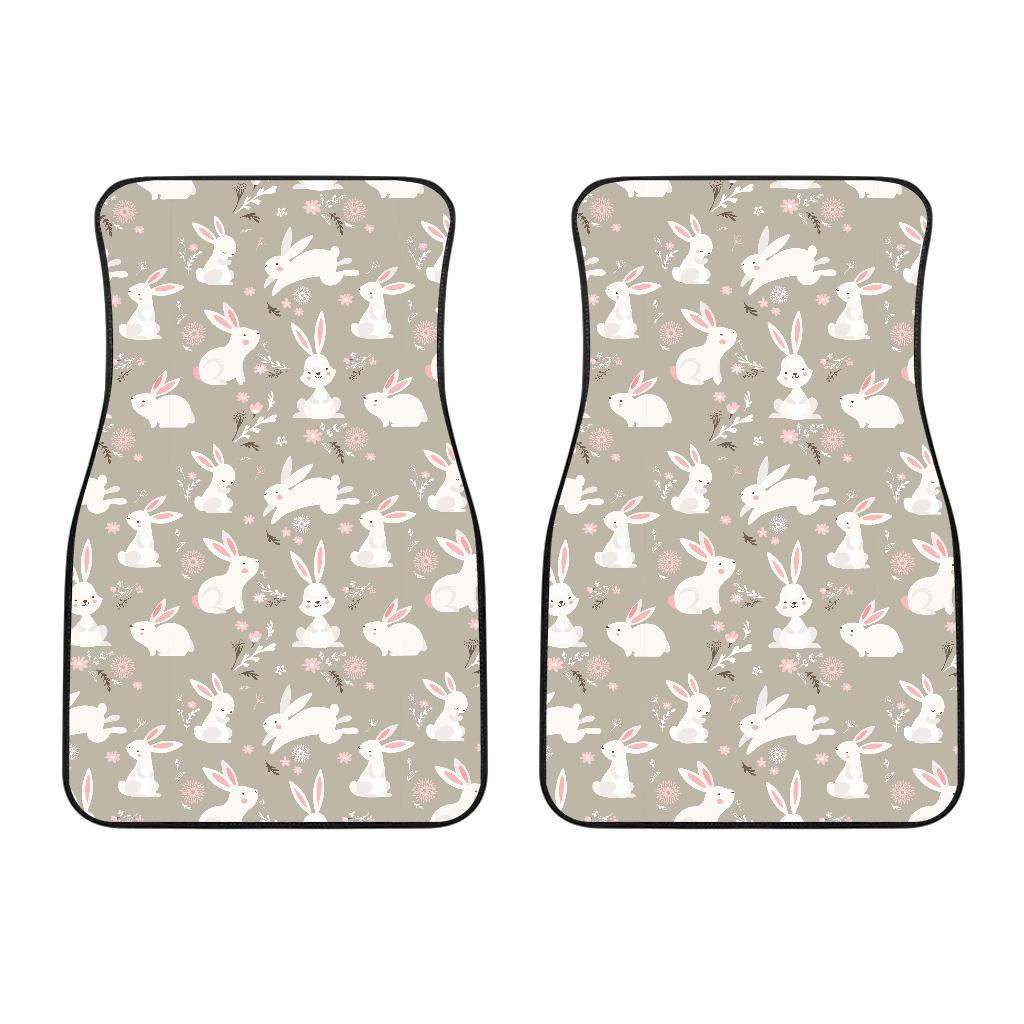 Rabbit Pattern Print Design RB03 Car Floor Mats-JORJUNE.COM