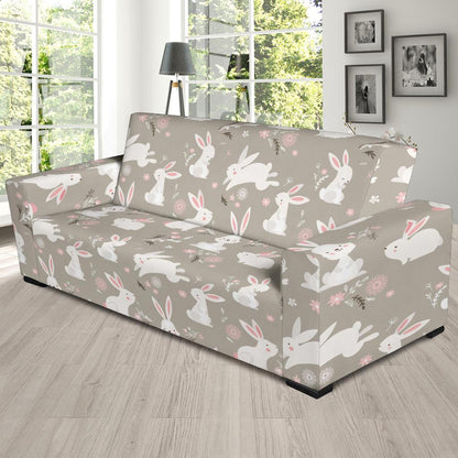 Rabbit Pattern Print Design RB03 Sofa Slipcover-JORJUNE.COM