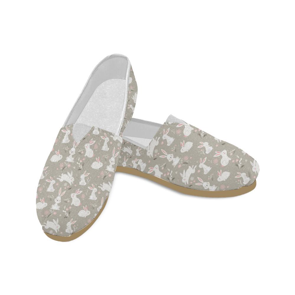 Rabbit Pattern Print Design RB03 Women Casual Shoes-JorJune.com