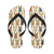 Rabbit Pattern Print Design RB04 Flip Flops-JorJune