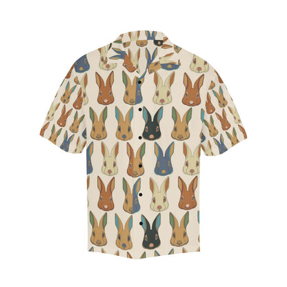 Rabbit Pattern Print Design RB04 Men Hawaiian Shirt-JorJune