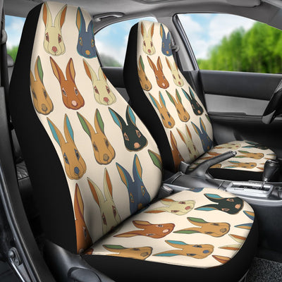 Rabbit Pattern Print Design RB04 Universal Fit Car Seat Covers-JorJune